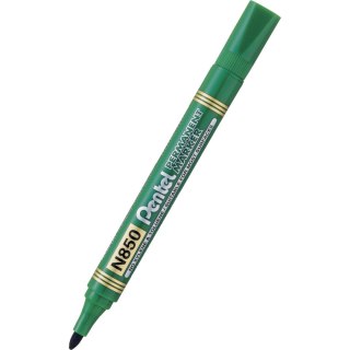 Marker permanentny Pentel zielony 1,5mm okrągła końcówka
