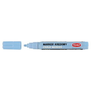 Marker specjalistyczny Toma pastelowy niebieski kredowy niebieski 4,5mm okrągła końcówka (To-292)