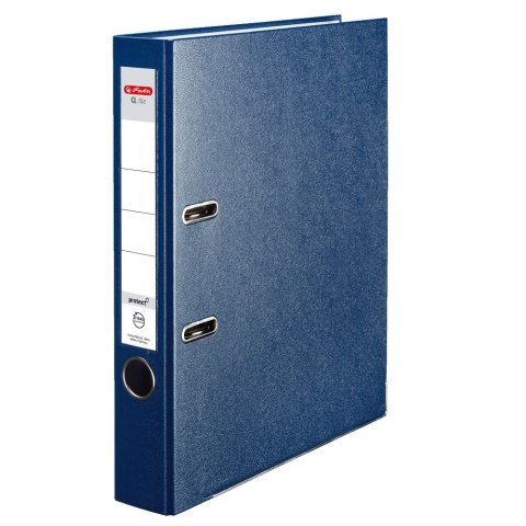 Segregator dźwigniowy Herlitz Q. file Standard 0011167483 A4 50mm niebieski (300003089) Segregator dźwigniowy Herlitz Q. file Standard 0011167483 A4 50mm niebieski (300003089)