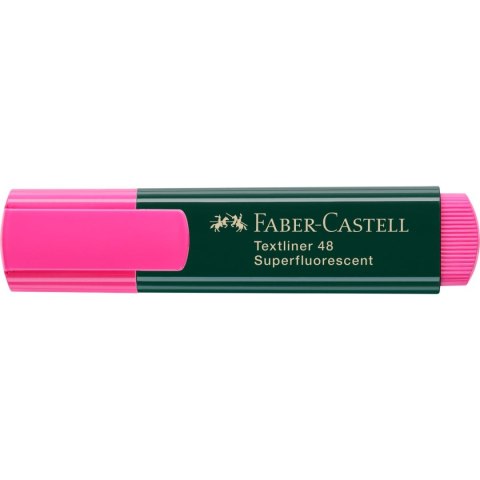 Zakreślacz Faber Castell różowy 5,2mm (154828)