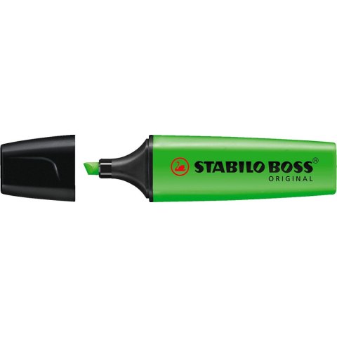 Zakreślacz Stabilo BOSS zielony 2,0-5,0mm (70/33)