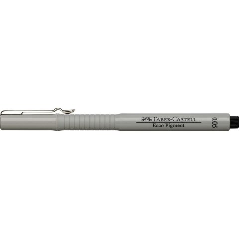 Cienkopis kreślarski Faber Castell Ecco Pigment czarny 0,05mm 1kol. (FC166099) Cienkopis kreślarski Faber Castell Ecco Pigment czarny 0,05mm 1kol. (FC166099)