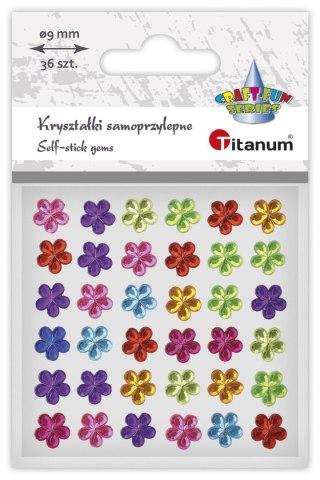 Kryształki Titanum Craft-Fun Series kwiatki mix (24SL0395)