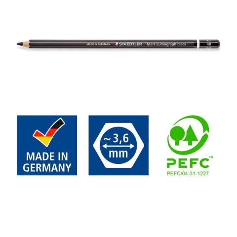 Ołówek Staedtler 4B (S 100 4B) Ołówek Staedtler 4B (S 100 4B)