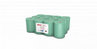 Ręcznik rolka Cliver papier kolor: zielony (5975)