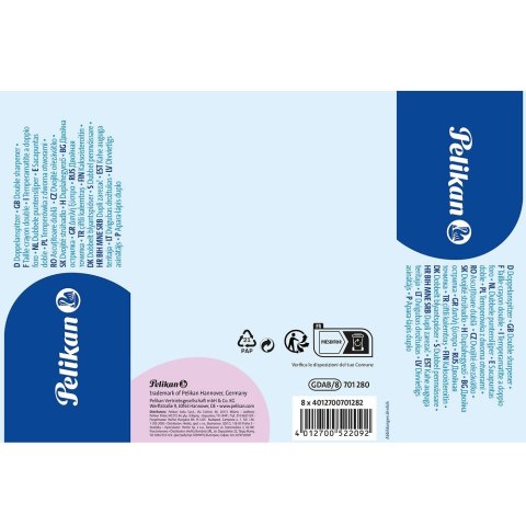 Temperówka Pelikan GRIFFIX 701280 niebieski plastikowa (300008247)