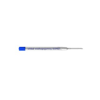Wkład do długopisu wielkopojemny Kamet wielkopojemny METAL niebieski 0,6-1,0mm (K-1021)