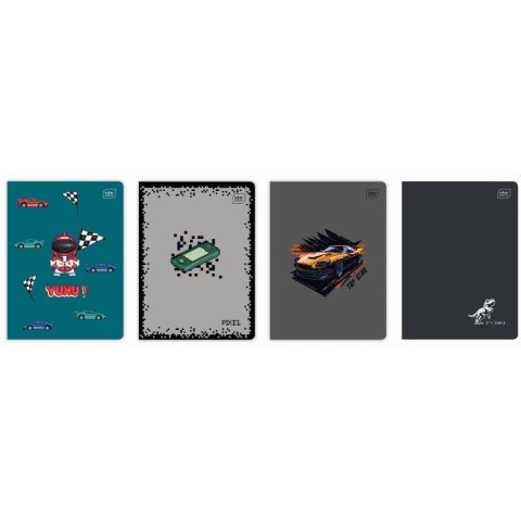 Zeszyt Interdruk BOYS mix A5 60k. 70g krata (5902277366306) Zeszyt Interdruk BOYS mix A5 60k. 70g krata (5902277366306)