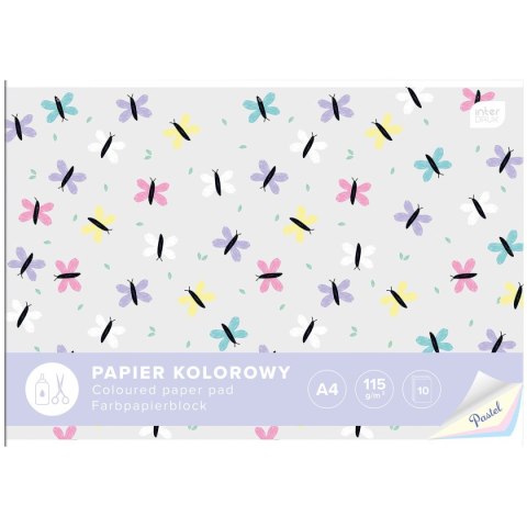 Zeszyt papierów kolorowych Interdruk A4 115g 10k (5902277294166) Zeszyt papierów kolorowych Interdruk A4 115g 10k (5902277294166)