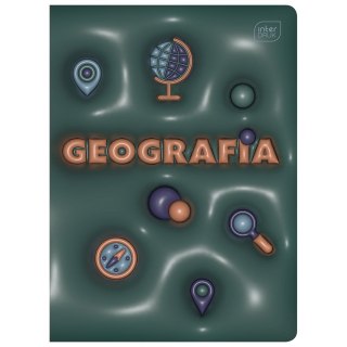 Zeszyt tematyczny Interdruk HYBRID GEOGRAFIA A5 60k. 70g krata (+pigułka wiedzy)