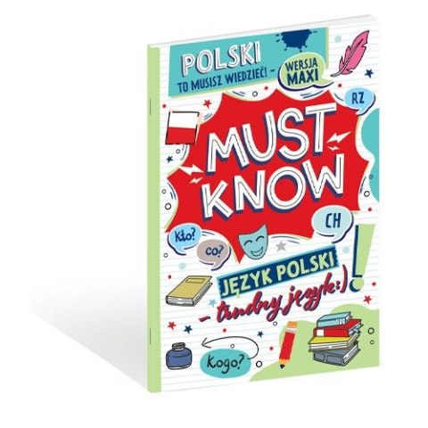 Książeczka edukacyjna Henry Książka A4 MUST KNOW j.pol (9788396980960) Książeczka edukacyjna Henry Książka A4 MUST KNOW j.pol (9788396980960)