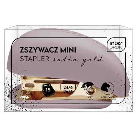 Zszywacz Yn-teen Satin Gold mix 15k Zszywacz Yn-teen Satin Gold mix 15k