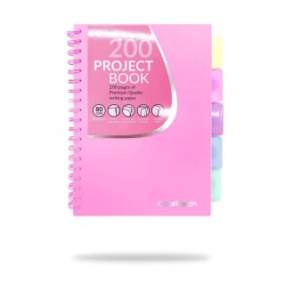 Kołozeszyt (kołobrulion) Patio CoolPack Powder pink B5 krata (78768CP)