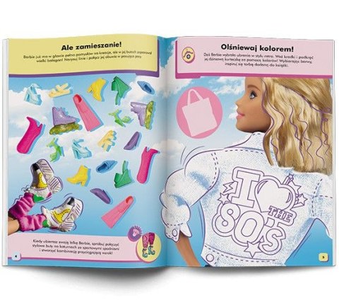 Książeczka edukacyjna Ameet Barbie™. Zabawa modą! (fla 1101)