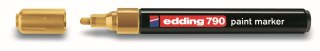 Marker olejowy Edding 790 złoty 2,0-3,0mm okrągła/ścięta końcówka