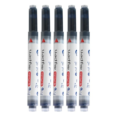 Naboje długie Herlitz My Pen 10983443 niebieski (300002944) Naboje długie Herlitz My Pen 10983443 niebieski (300002944)