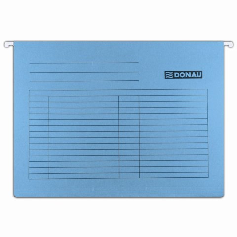 Teczka zawieszkowa Donau A4 niebieski karton 230g (7410905-10) Teczka zawieszkowa Donau A4 niebieski karton 230g (7410905-10)