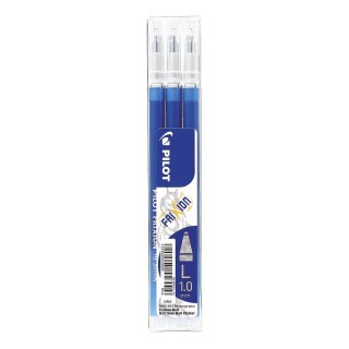 Wkład do pióra kulkowego Pilot Frixion niebieski 1,0mm (BLSFR10-L-S3-E)
