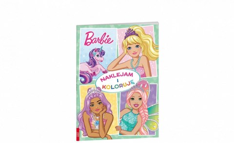Książka dla dzieci Ameet Barbie™ Naklejam i Koloruję (Nak-1402) Książka dla dzieci Ameet Barbie™ Naklejam i Koloruję (Nak-1402)