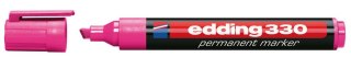 Marker permanentny Edding różowy 1-5mm ścięta końcówka