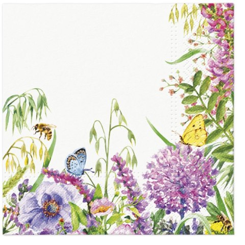 Serwetki Paw Tete Wildflowers Frame mix bibuła [mm:] 330x330 (TL120200)