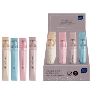 Zakreślacz Interdruk Satin Gold 16 szt mix