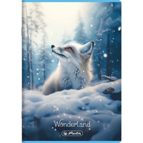 Zeszyt Herlitz Wonderland A5 32k. 70g linia podwójna kolorowa (400196830) Zeszyt Herlitz Wonderland A5 32k. 70g linia podwójna kolorowa (400196830)