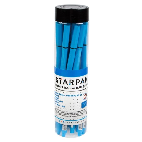 Cienkopis Starpak Office niebieski 0,4mm 1kol. (433042) Cienkopis Starpak Office niebieski 0,4mm 1kol. (433042)