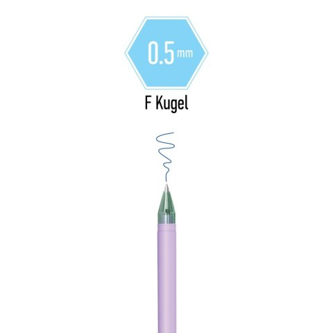 Długopis Berlingo Haze wymazywalny niebieski 0,5mm (338375) Długopis Berlingo Haze wymazywalny niebieski 0,5mm (338375)