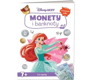 Książka dla dzieci Ameet Disney Uczy. Monety i banknoty. Disney Księżniczka (UPZ 9304)