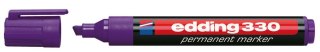 Marker permanentny Edding fiolet 1-5mm ścięta końcówka