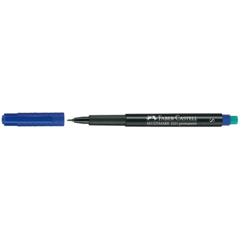 Foliopis Faber-Castell Multimark 1513 niebieski Foliopis Faber-Castell Multimark 1513 niebieski