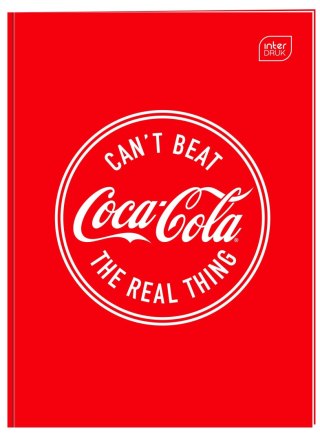 Zeszyt Interdruk HYBRID COCA COLA A4 60k. 70g krata