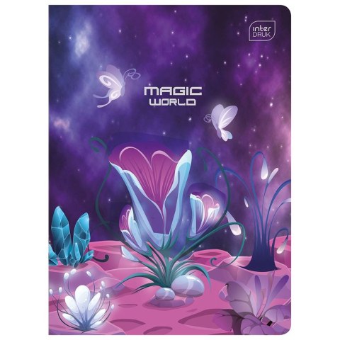 Zeszyt Interdruk METALIC FANTASY A5 60k. 70g krata Zeszyt Interdruk METALIC FANTASY A5 60k. 70g krata