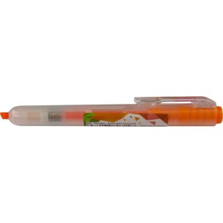 Zakreślacz M&G Fluo-Click automatyczny pomarańczowy 1,0-4,0mm (AHM27371)