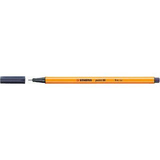 Cienkopis Stabilo POINT szary zimny 0,4mm 1kol. (88/98)