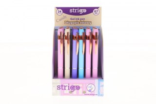 Długopis żelowy Strigo niebieski 0,3mm (SSC388)