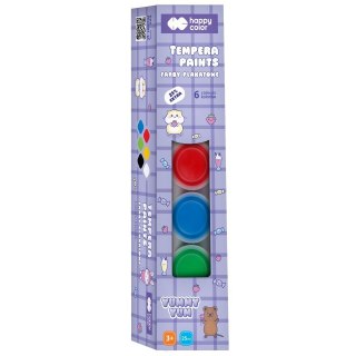 Farby plakatowe Happy Color Yummy Yum kolor: mix 6 kolor. (HA 3310 0025-YU6)