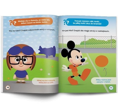Książeczka edukacyjna Ameet Disney Maluch. Ubieranka. Kim jestem? (MUB 9201) Książeczka edukacyjna Ameet Disney Maluch. Ubieranka. Kim jestem? (MUB 9201)
