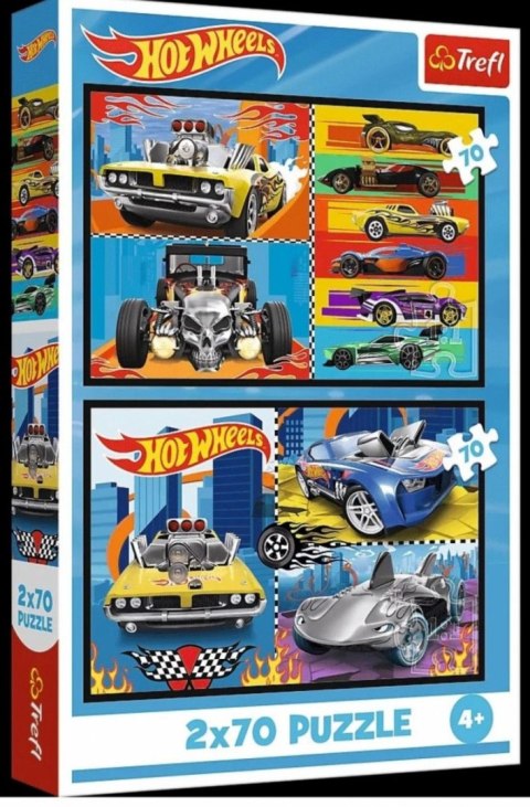 Puzzle Trefl Hot Wheels Samochodziki 140 el. (34441)