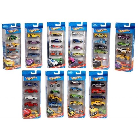 Samochód Hot Wheels kpl.5 szt. (W2638) Samochód Hot Wheels kpl.5 szt. (W2638)
