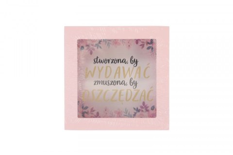 Skarbonka Kukartka SKARBBOXY szkło Skarbonka Kukartka SKARBBOXY szkło