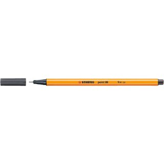 Cienkopis Stabilo POINT szary zimny 0,4mm 1kol. (88/97)
