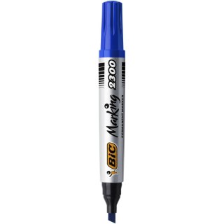 Marker permanentny Bic Marking 2300 niebieski 3,7-5,5mm ścięta końcówka (8209253)