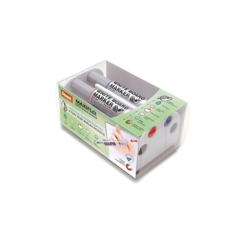 Marker suchościeralny Pentel mix 2,0-2,5mm okrągła końcówka (MWL5M-4N-S)
