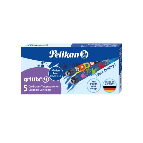 Naboje Pelikan Griffix PN960542 niebieski (300011368) Naboje Pelikan Griffix PN960542 niebieski (300011368)