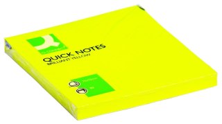 Notes samoprzylepny (karteczki) Q-Connect żółte 80k [mm:] 76x76 (KF10514)