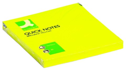 Notes samoprzylepny (karteczki) Q-Connect żółte 80k [mm:] 76x76 (KF10514)