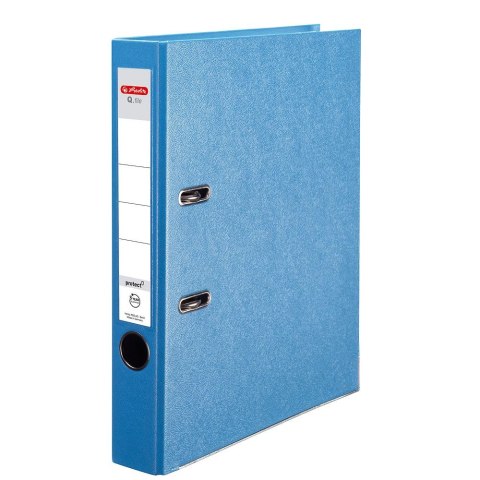 Segregator dźwigniowy Herlitz Q. file Standard 0011178969 A4 50mm niebieski jasny (300023550) Segregator dźwigniowy Herlitz Q. file Standard 0011178969 A4 50mm niebieski jasny (300023550)