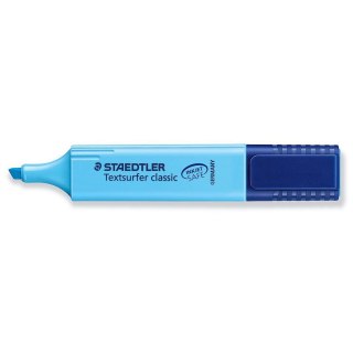 Zakreślacz Staedtler niebieski 1,0-5,0mm